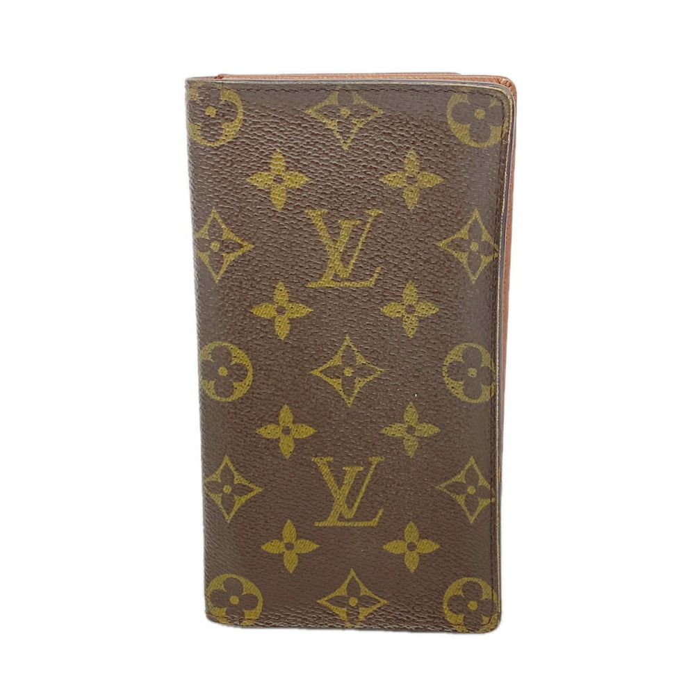 Louis Vuitton Monogram Portecarte Credit Wallet M60825 Brown (Men's/Women's)